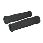 Poignées city-VTT Newton mousse haute densité noire 125 mm (paire)