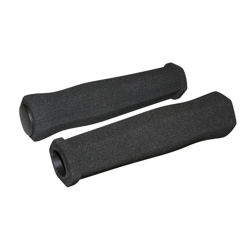 Poignées city-VTT Newton mousse haute densité noire 125 mm (paire)