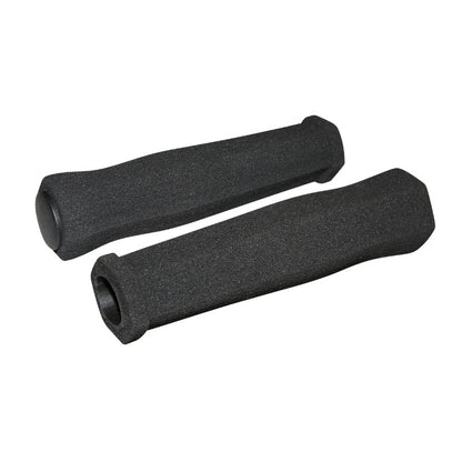Poignées city-VTT Newton mousse haute densité noire 125 mm (paire)