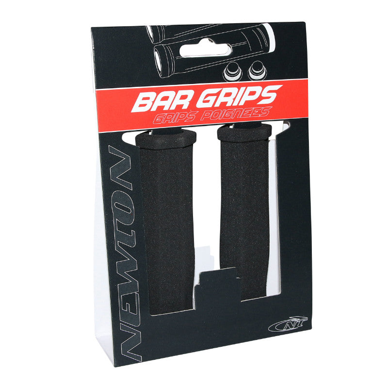 Poignées city-VTT Newton mousse haute densité noire 125 mm (paire) – vue 2