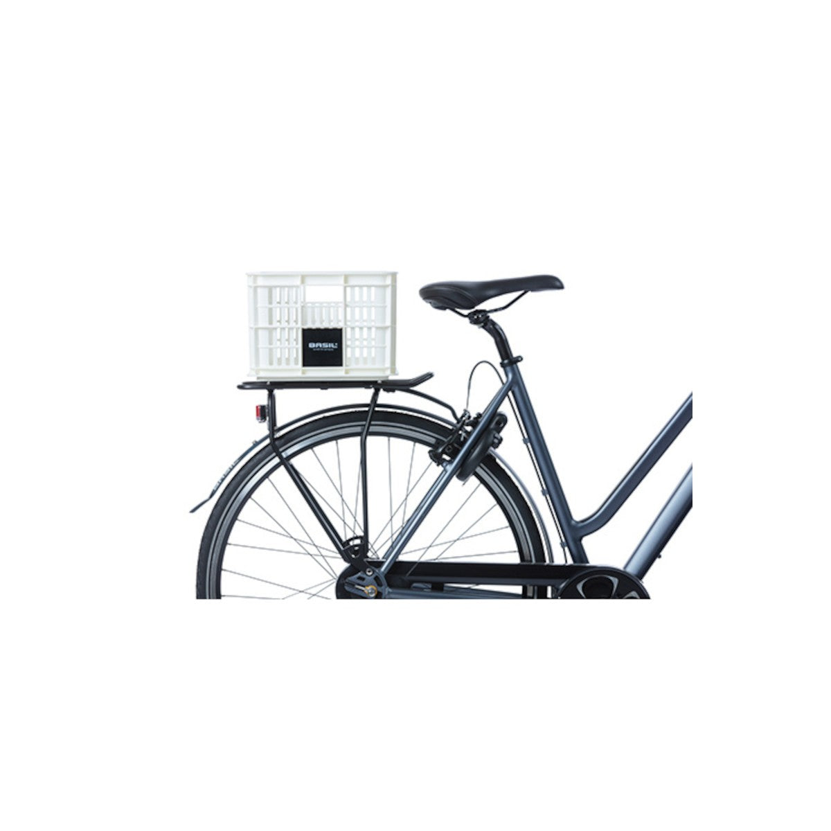 Caisse de vélo en plastique recyclé BASIL