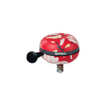 Sonnette Big Bell Magnolia ø 80 mm BASIL – Rouge coquelicot
