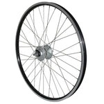 Roue avant VTT 26" ER10 noire moyeu dynamo Shimano 2,4 W