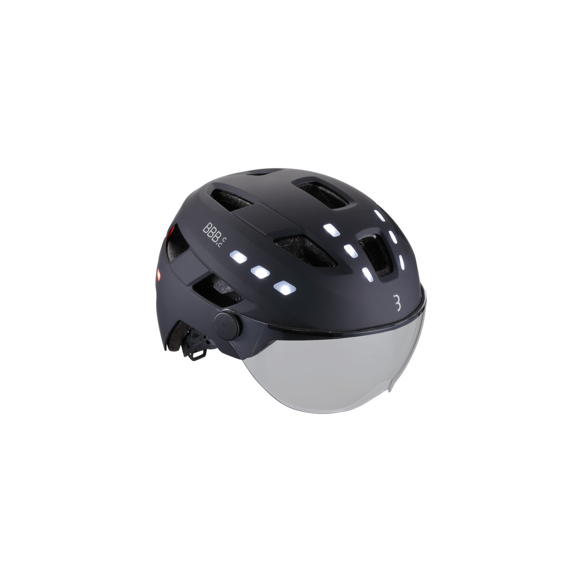 Casque DistrictLed avec visière BBB