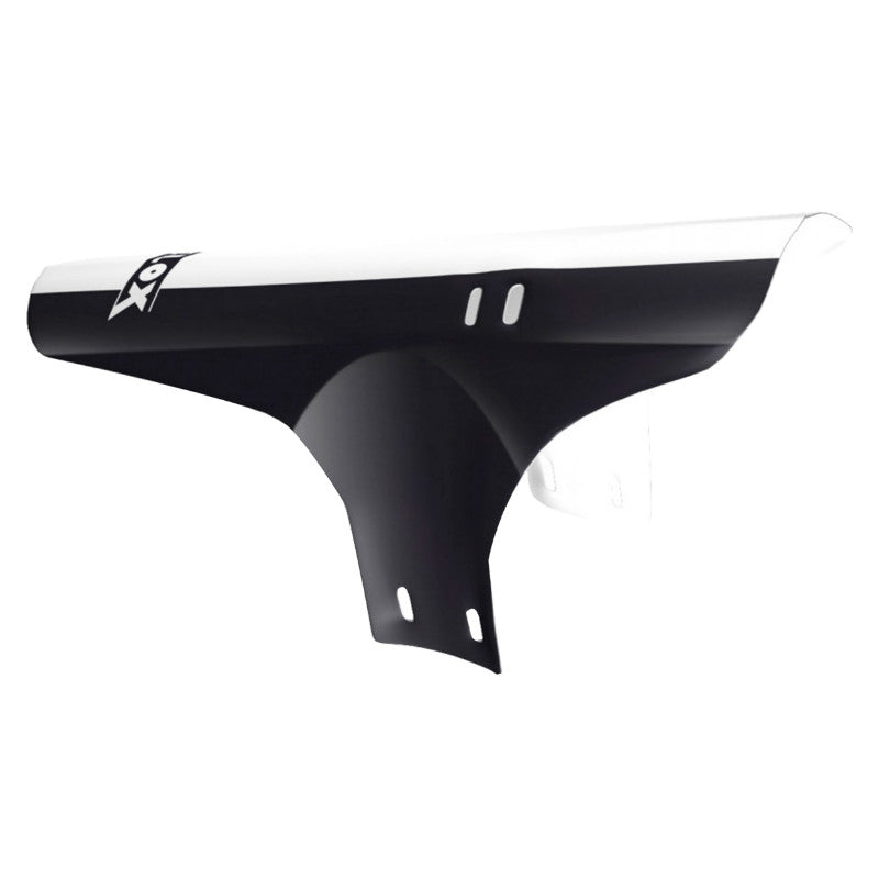 Garde-boue avant VTT Velox fixation fourche – Noir-blanc
