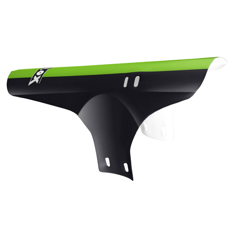 Garde-boue avant VTT Velox fixation fourche – Noir-vert
