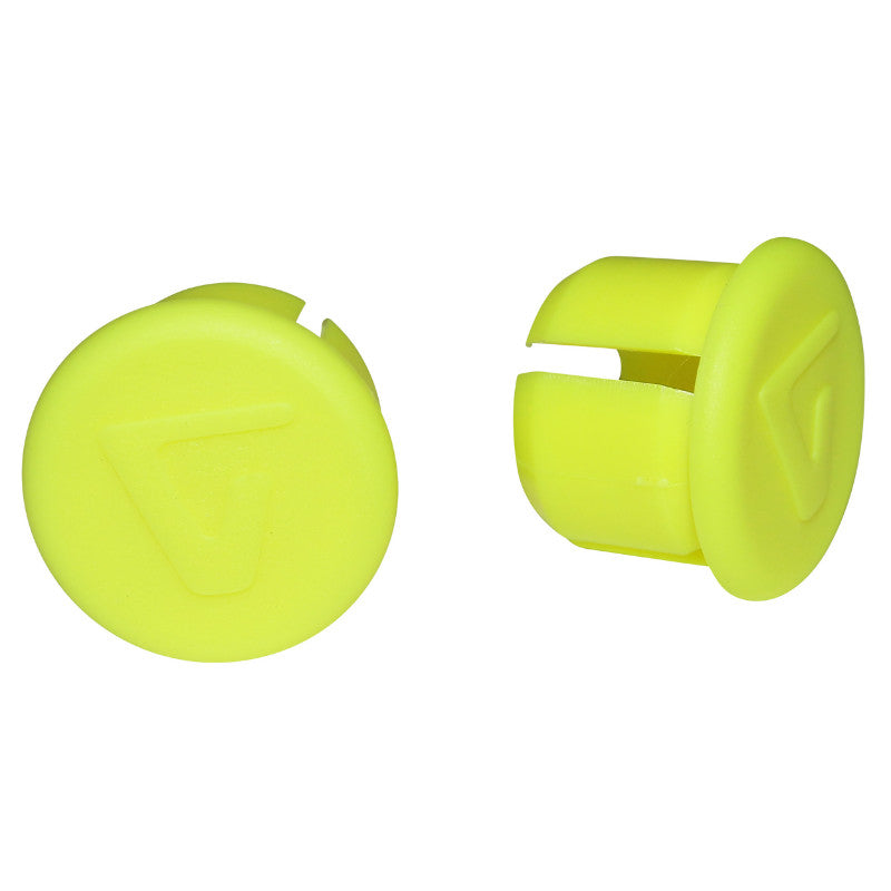 Bouchons de cintre route Velox (paire) – Jaune fluo