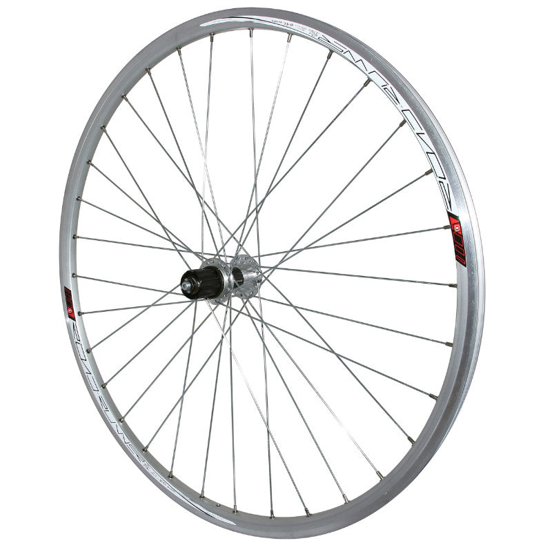 Roue arrière route 700 Road Runner argent cassette 9-11 vitesses