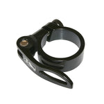 Collier de selle rapide alu noir Ø 31,8 mm