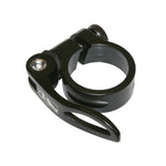 Collier de selle rapide alu noir Ø 28,6 mm