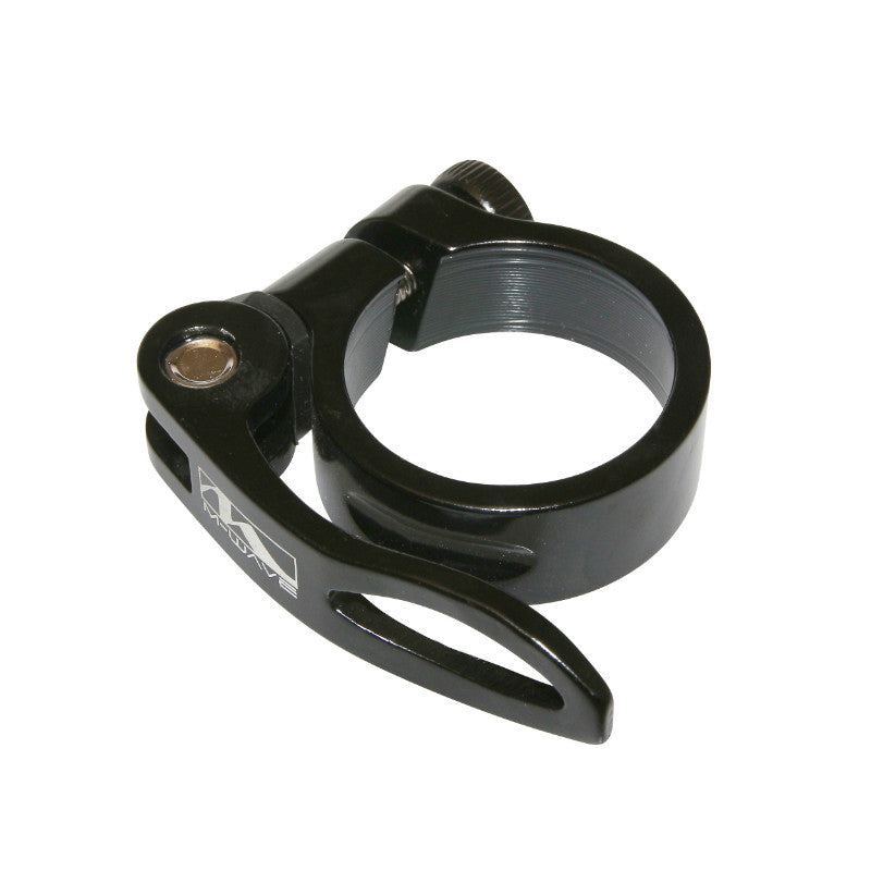Collier de selle rapide alu noir Ø 34,9 mm