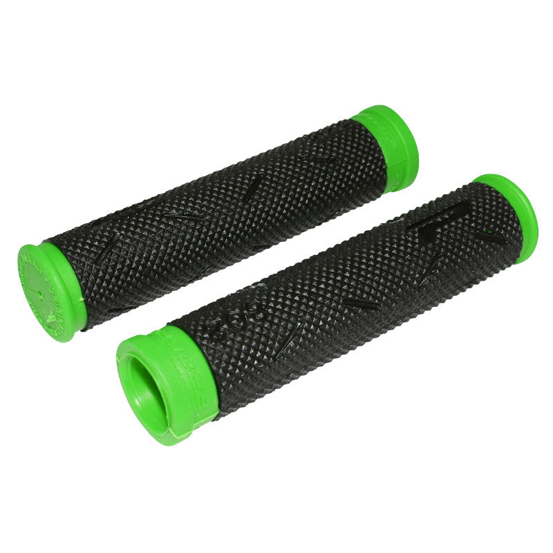 Poignées VTT Progrip 808 120 mm (paire) – Noir-vert fluo