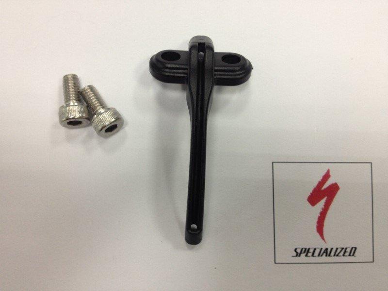 Guide-câble SPECIALIZED BB CABLE GUIDE, PLASTIC BOLT-ON FRONT DERAILLEUR CABLE GUIDE, W/ BOLTS (CBP-001)