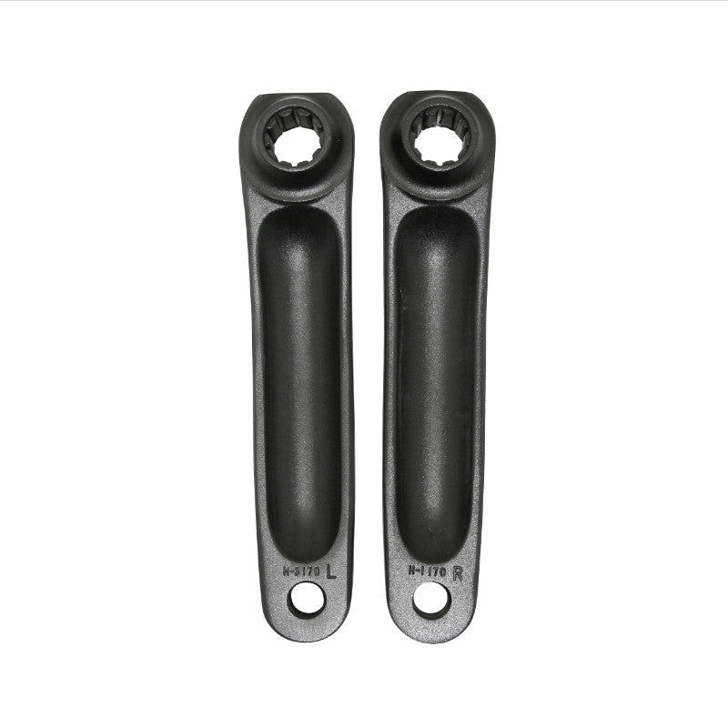 Manivelles VAE Stronglight Magan3 170 mm noires (paire) – Bosch 1-2-4, Brose (ISIS)