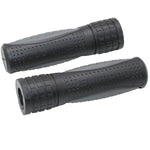 Poignées city bi-densité noir-gris type Shimano 120 mm (paire)