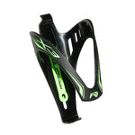 Porte-bidon Race One X3 Race noir mat déco vert fluo