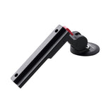 Fixation porte-bidon sur capot de direction noir inclinable
