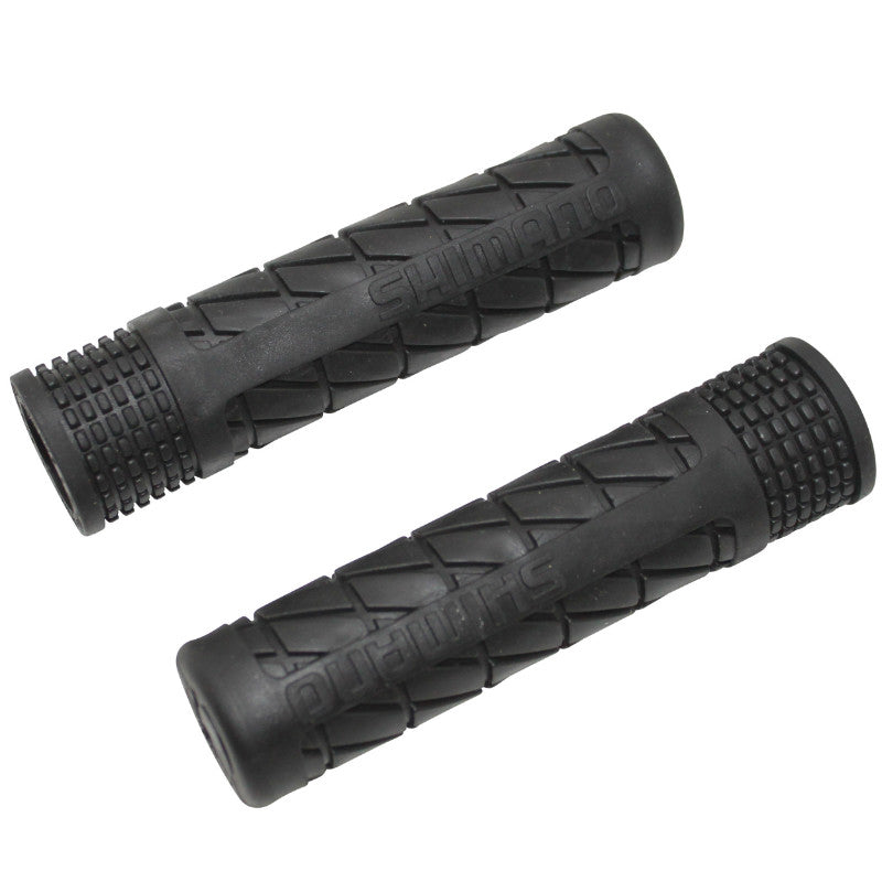 Poignées VTT gel noires type Shimano (paire) – 120 mm