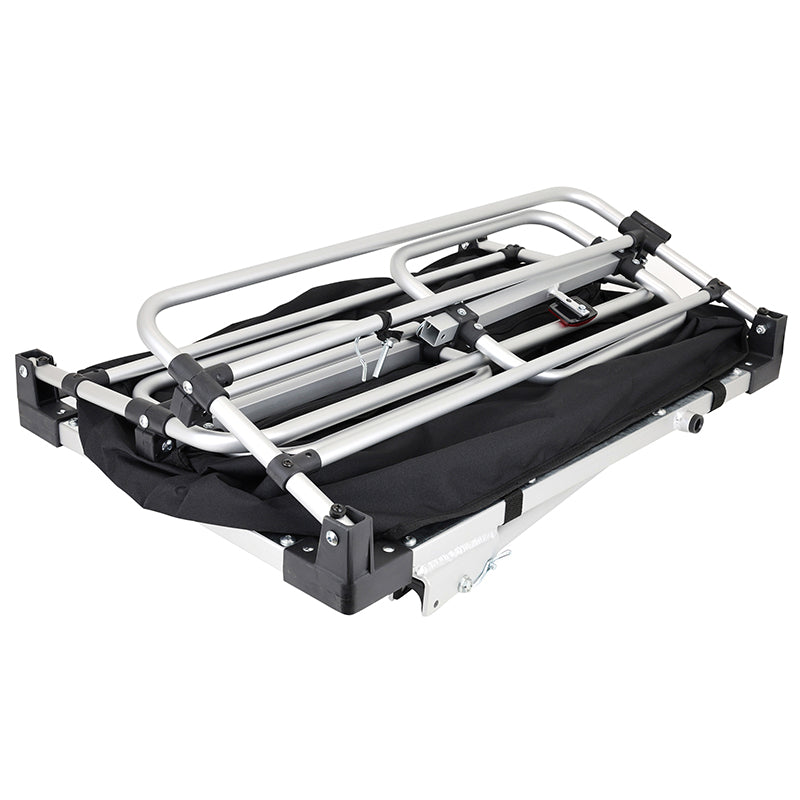 Remorque utilitaire vert-noir avec housse roues 20" – 40 kg