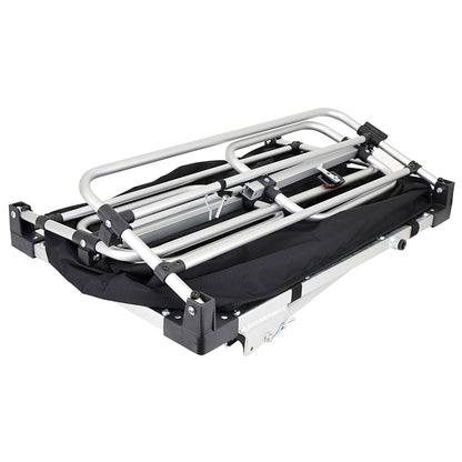 Remorque utilitaire vert-noir avec housse roues 20" – 40 kg