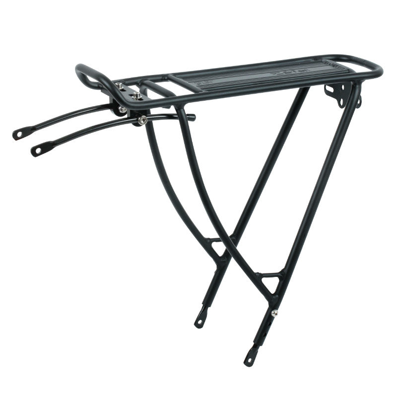 Porte-bagages arrière Zefal Raider R50 alu noir à tringles 26"-29" – 27 kg – Freins à disque