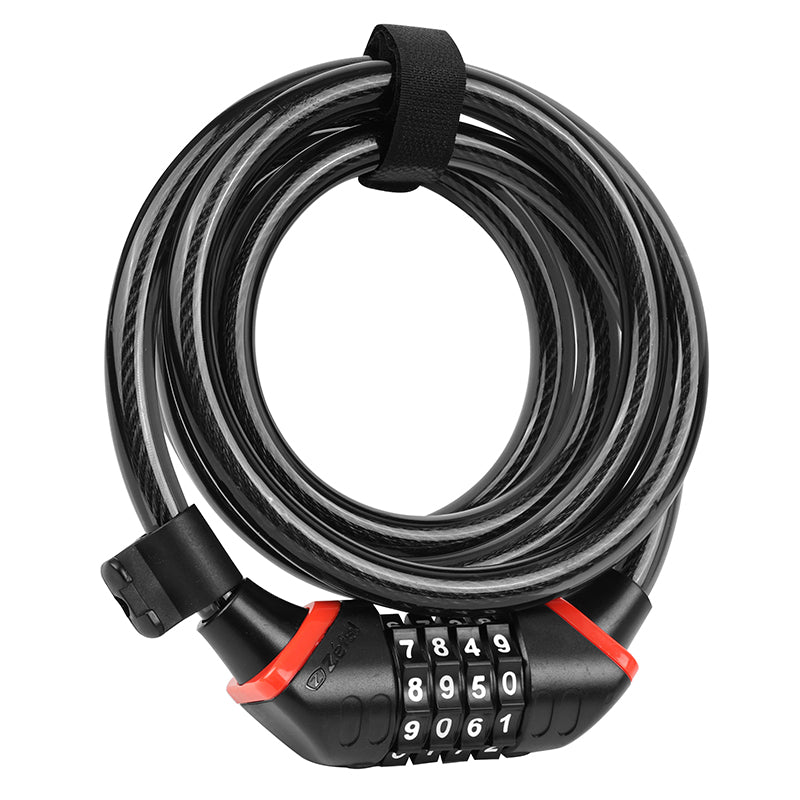 Antivol spirale Zefal K-Traz C6 Ø 12 mm 1,80 m – À code