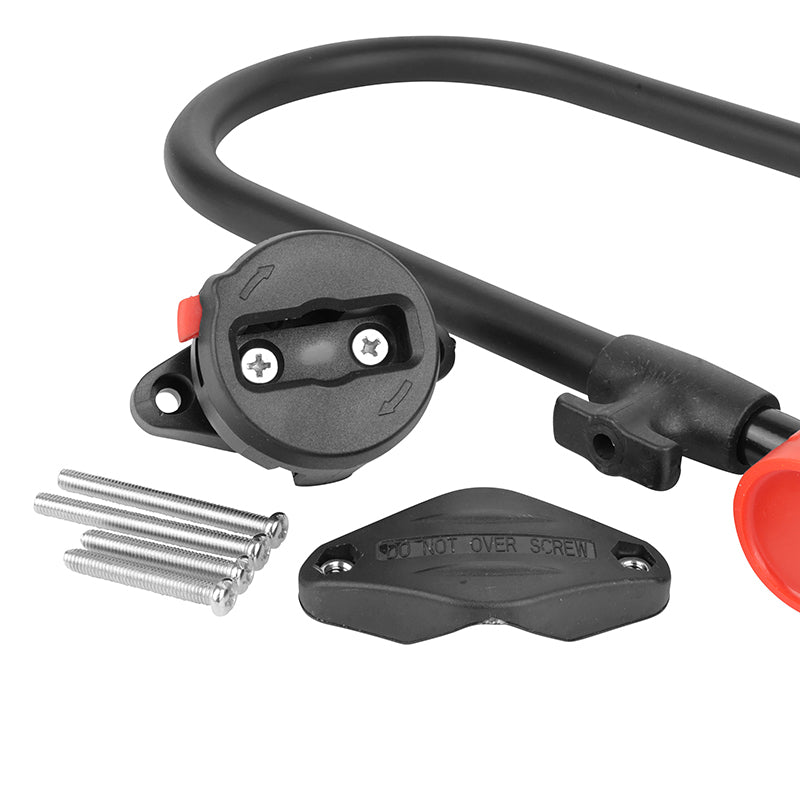 Antivol U à clé Zefal K-Traz U13L 115 x 292 mm Ø 13 mm avec support – vue 2