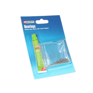 Billes 3,175 mm (1/8") Weldtite avec graisse (lot de 72)