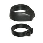 Protection de collier de selle P2R noire pour tige 31,6 mm