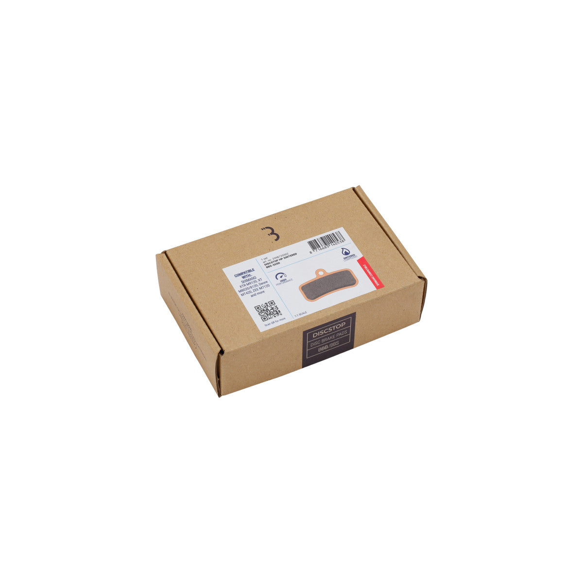 Boîte plaquettes frittées DiscStop HP type Shimano (20 paires) BBS-55SP BBB