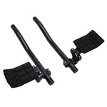 Prolongateur de cintre contre-la-montre alu noir position basse avec repose-bras