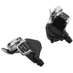Manettes P2R cintre plat 3 x 10 vitesses compatibles Shimano (paire)