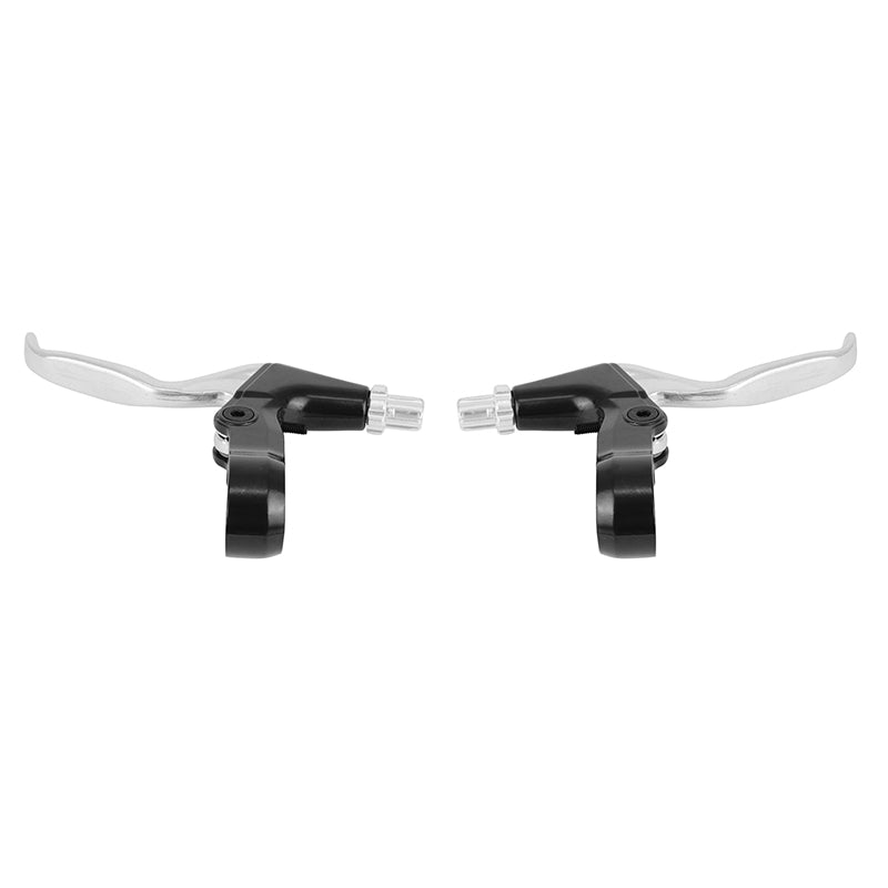 Leviers de frein VTT-VTC V-Brake Newton 3 doigts alu argent-noir (paire) – vue 7