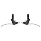 Leviers de frein VTT-VTC V-Brake Newton 4 doigts alu argent-noir (paire) – vue 4