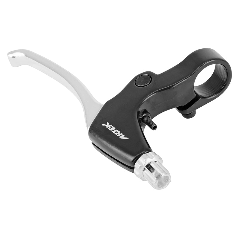 Leviers de frein VTT-VTC V-Brake Newton 4 doigts alu argent-noir (paire) – vue 5