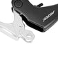 Leviers de frein VTT-VTC V-Brake Newton 4 doigts alu argent-noir (paire) – vue 6
