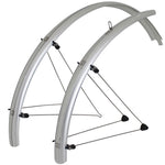 Garde-boue VTT 26" Stronglight Country à tringles (paire) – 54 mm argent