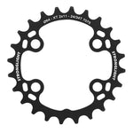 Plateau VTT Stronglight 4 branches 64 mm pour Shimano XT M8000-SLX M7000 intérieur double noir 11 v – 24 dents