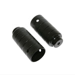 Repose-pieds BMX alu noir Ø 45 x 100 mm axe 3/8" (paire)