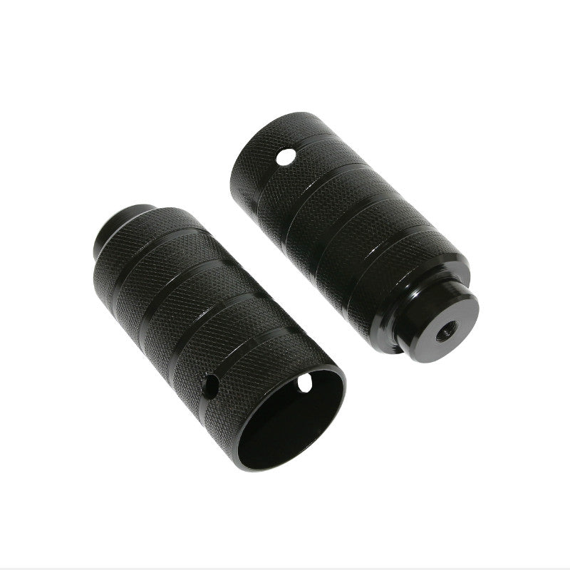 Repose-pieds BMX alu noir Ø 45 x 100 mm axe 3/8" (paire)