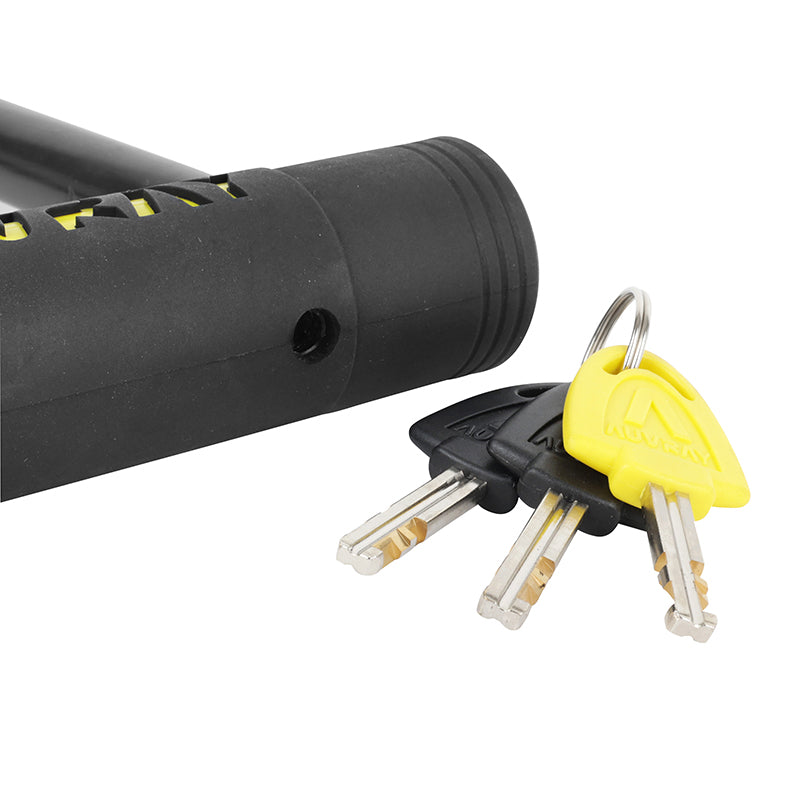 Antivol U Auvray Alarm 90 x 210 mm noir Ø 14 mm avec alarme – vue 2