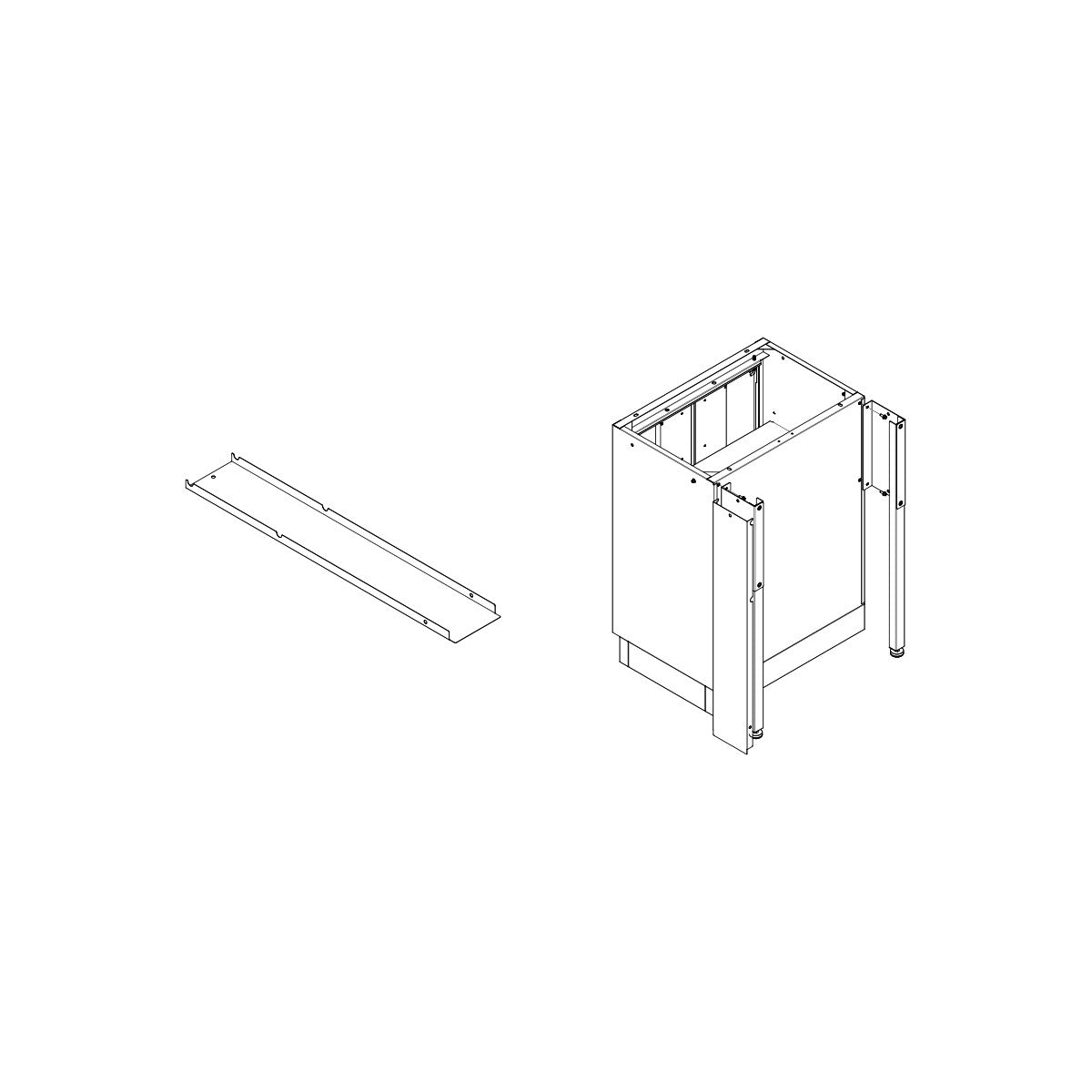 Panneaux de finition pour meuble (plan de travail 61cm) - 2pcs Park Tool