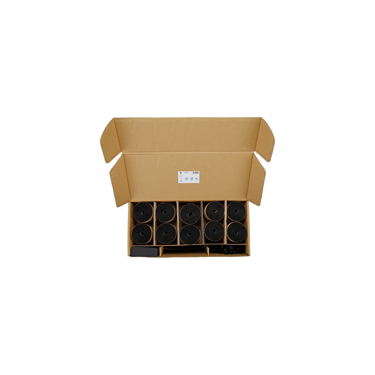 Boîte de ruban de cintre RaceRibbon (25 paires) BBB