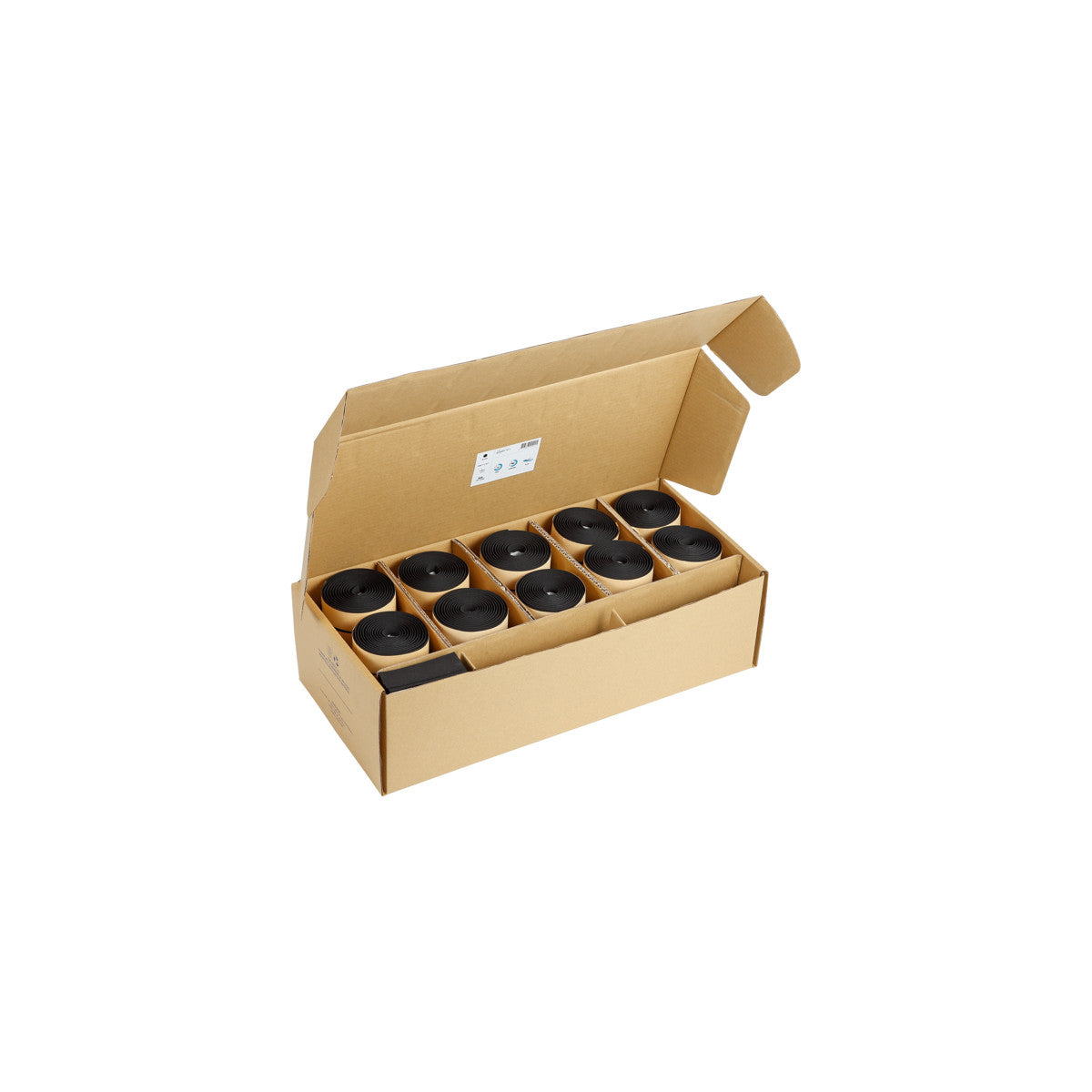 Boîte de ruban de cintre RaceRibbon (25 paires) BBB