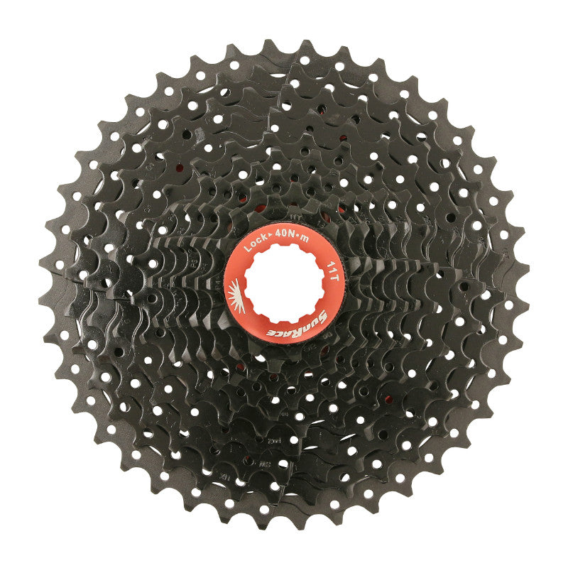 Cassette VTT-gravel Sunrace MS8 11 vitesses compatible Shimano – 11-36 Noir