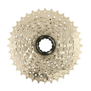 Cassette Sunrace M98 9 vitesses 11-36 VTT nickel compatible Shimano