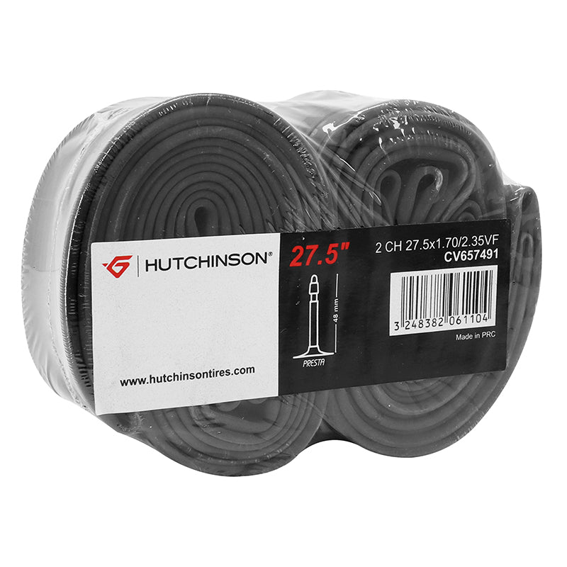 Chambres à air 27,5 x 1,70-2,35 Hutchinson valve Presta 48 mm (lot de 2) – vue 2