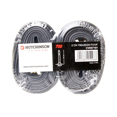 Chambres à air 700 x 28-35 Hutchinson valve Schrader 40 mm (lot de 2)