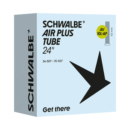 Chambre à air 24 x 2,10-2,75 fatbike-DH Schwalbe valve Schrader (AV10D)