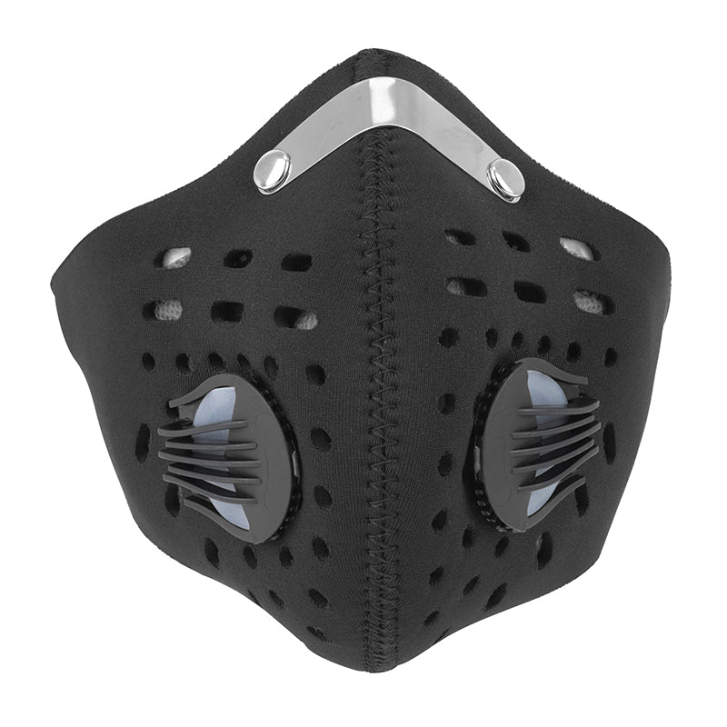 Masque anti-pollution Newton néoprène-lycra noir FFP2 – vue 4